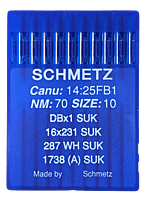 SCHMETZ NEEDLE SYSTEM 16X257 BALL POINT SCHMETZ NEEDLE SYSTEM 16X257 BALL POINT