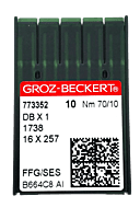 GROZ BECKERT NEEDLE SYSTEM 16X257 BALL POINT GROZ BECKERT NEEDLE SYSTEM 16X257 BALL POINT