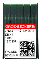 GROZ BECKERT NEEDLE SYSTEM 16X257 BALL POINT GROZ BECKERT NEEDLE SYSTEM 16X257 BALL POINT