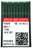 GROZ BECKERT NEEDLE SYSTEM 16X257 BALL POINT GROZ BECKERT NEEDLE SYSTEM 16X257 BALL POINT