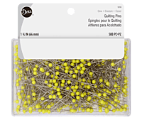 DRITZ 1310 QUILTING PINS YELLOW, 1-3/4 INCH (500 COUNT)(1310-PRM) DRITZ 1310 QUILTING PINS YELLOW, 1-3/4 INCH (500 COUNT)(1310-PRM)