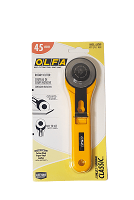 OLFA CUTTER -2/G HVY DUTY 45MM