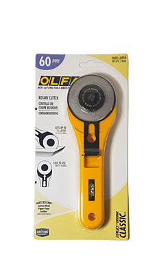 OLFA CUTTER GENERAL 60MM LGE ROTARY CUTTER