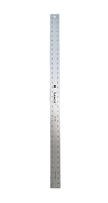 36 X 2 ALUM STRAIGHT EDGE RULE