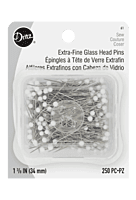 EXTRA FINE GLASS HEAD PINS EXTRA FINE GLASS HEAD PINS