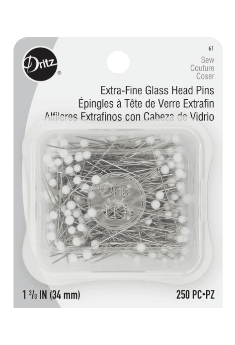 EXTRA FINE GLASS HEAD PINS EXTRA FINE GLASS HEAD PINS