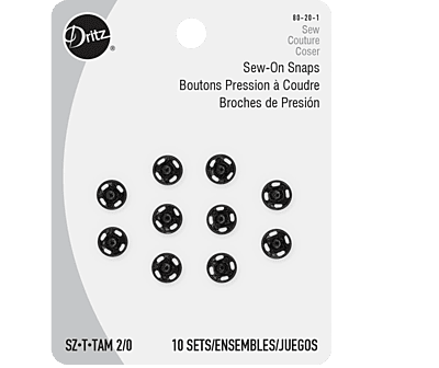 BLACK SNAP 10 PACK