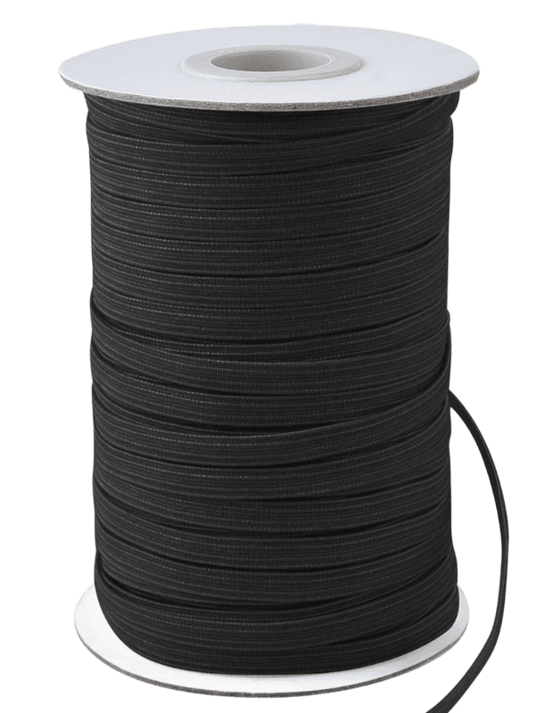 Elastic Braided Black Elastic Braided Black