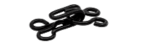 HOOKS AND EYES Sz3-14ct HOOKS AND EYES Sz3-14ct