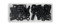 HOOKS AND EYES Sz3-14ct HOOKS AND EYES Sz3-14ct