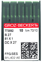 GROZ BECKERT NEEDLE SYSTEM B27 BALL POINT GROZ BECKERT NEEDLE SYSTEM B27 BALL POINT