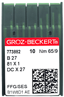 GROZ BECKERT NEEDLE SYSTEM B27 BALL POINT GROZ BECKERT NEEDLE SYSTEM B27 BALL POINT