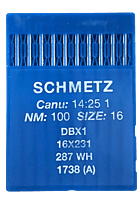 SCHMETZ NEEDLE SYSTEM 16X257 SCHMETZ NEEDLE SYSTEM 16X257