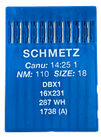 SCHMETZ NEEDLE SYSTEM 16X257 SCHMETZ NEEDLE SYSTEM 16X257