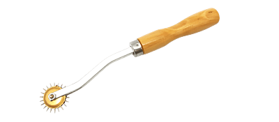 NDL POINT PATTERN TRACER WOOD HANDLE