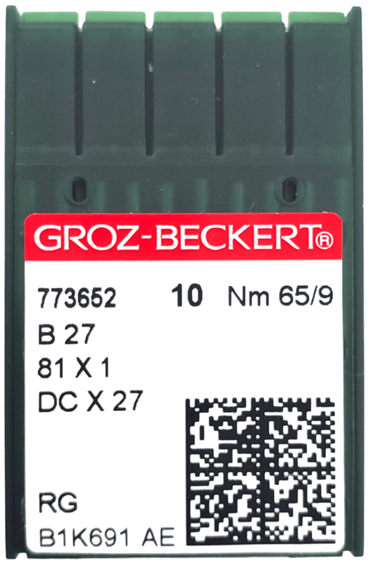 GROZ BECKERT NEEDLE SYSTEM B27 GROZ BECKERT NEEDLE SYSTEM B27