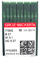 GROZ BECKERT NEEDLE SYSTEM B27 BALL POINT GROZ BECKERT NEEDLE SYSTEM B27 BALL POINT