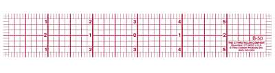1 X 6 C-Thru Ruler