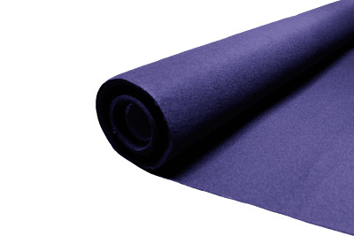 Chenille Scrim Felt - Navy