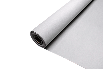 Chenille Scrim Felt - Grey