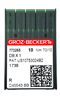 GROZ BECKERT NEEDLE SYSTEM 16X257 GROZ BECKERT NEEDLE SYSTEM 16X257