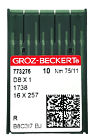 GROZ BECKERT NEEDLE SYSTEM 16X257 GROZ BECKERT NEEDLE SYSTEM 16X257