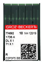 GROZ BECKERT NEEDLE SYSTEM 16X257 GROZ BECKERT NEEDLE SYSTEM 16X257